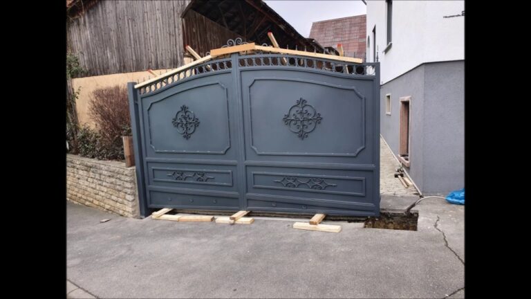 Optimale Sichtschutzlösungen mit Hoftore Metall